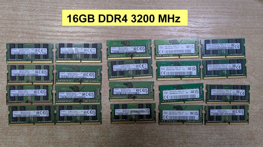 8GB - 16GB - 32GB DDR4/DDR3 RAM памет за лаптоп (SO-DIMM) и настолен SSD NVMe PCIe 2.5" SATA + Гаранция