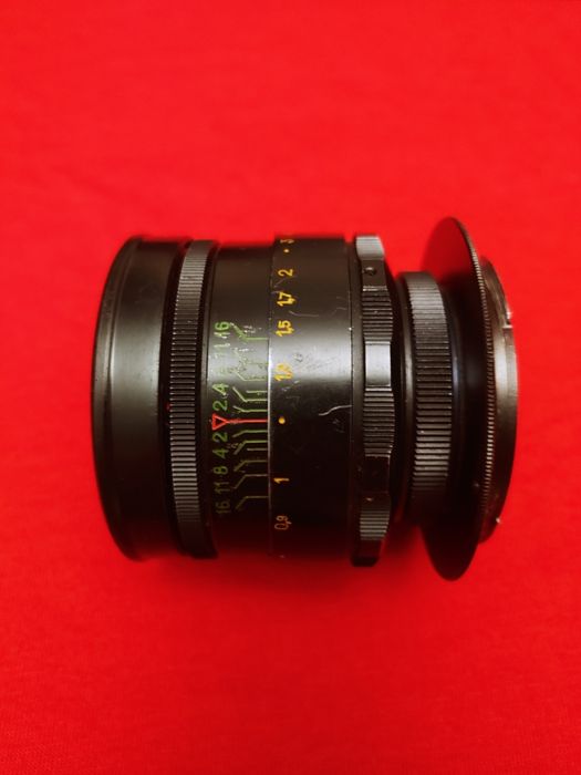Объектив Гелиос 44-2 + Canon - M42 адаптер