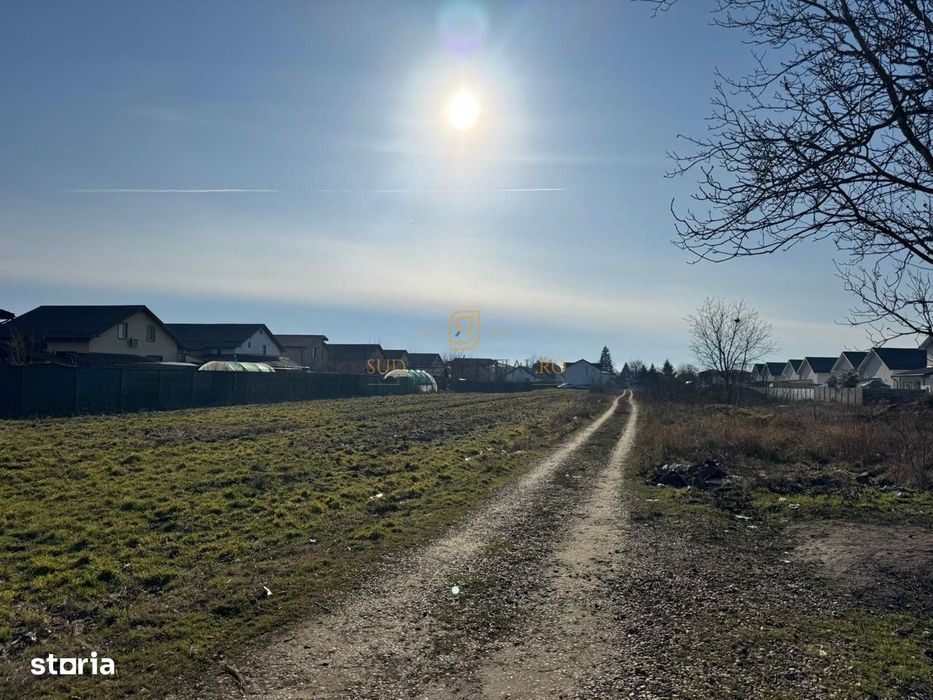 Lot de teren de vanzare, Comuna Berceni, 300 mp, locatie excelenta