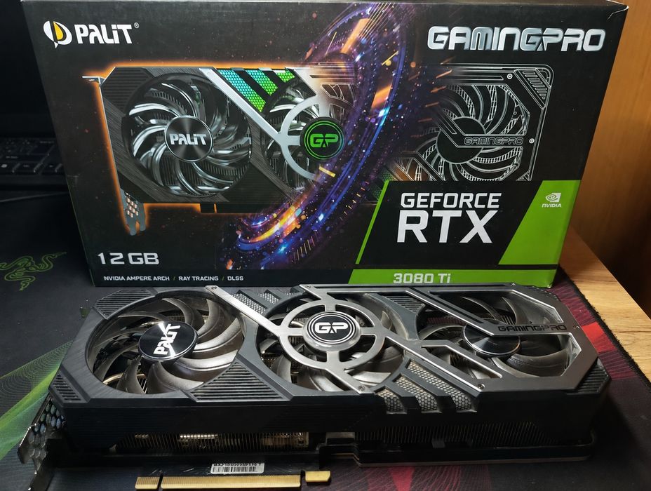 Срочно! Видеокарта RTX 3080Ti Palit GamingPro 12GB — отличное состоян