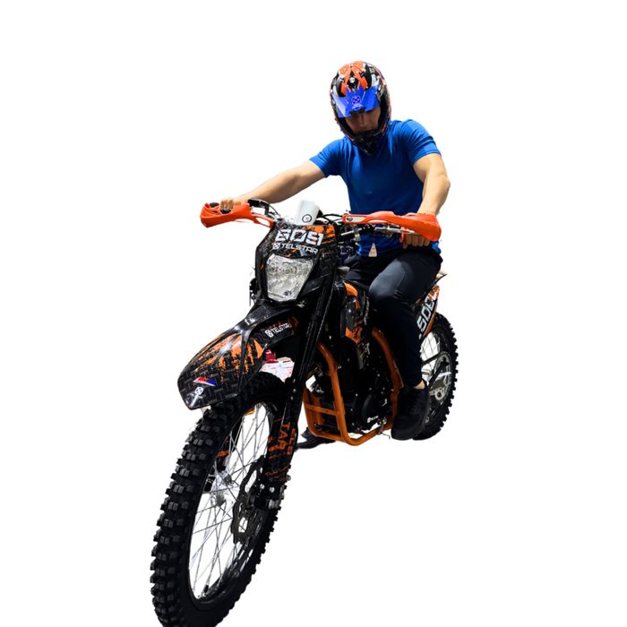 Каска за мотокрос и ATV – Универсален размер за възрастни ТелСтар