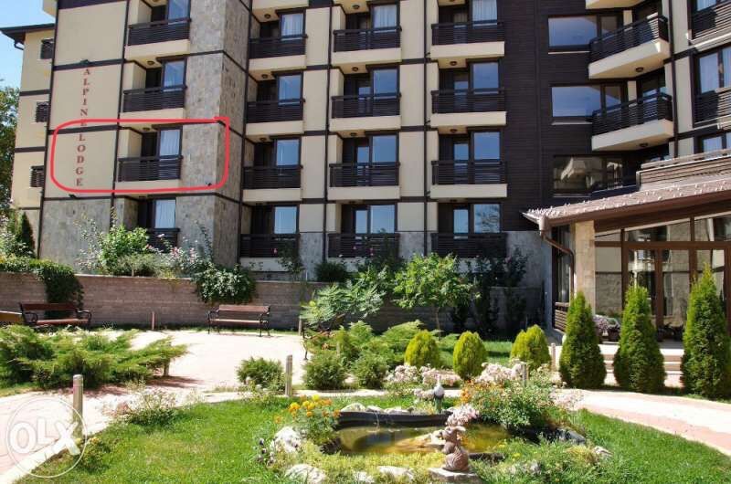 Давам под наем обзаведено студио к-с " Алпин Лодж "