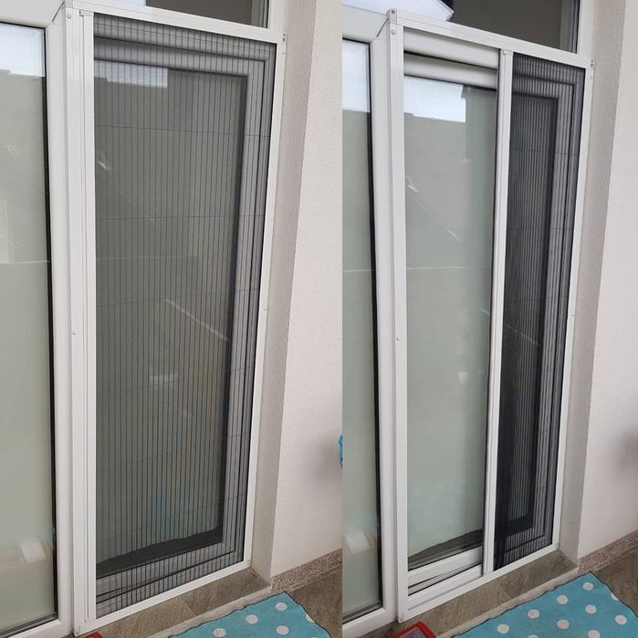 Москитная сетка на дверь! ПЛИССЕ (Раздвижные) Москитные сетки. Sinax