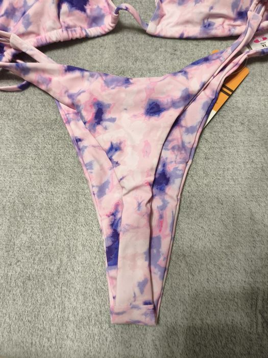 SHEKINI – Set Bikini Damă, două piese, model Tie-Dye, mărimea XL