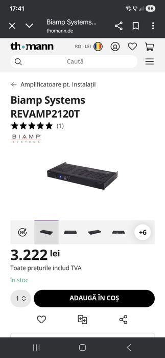 Biamp Systems RREVAMP 2120T