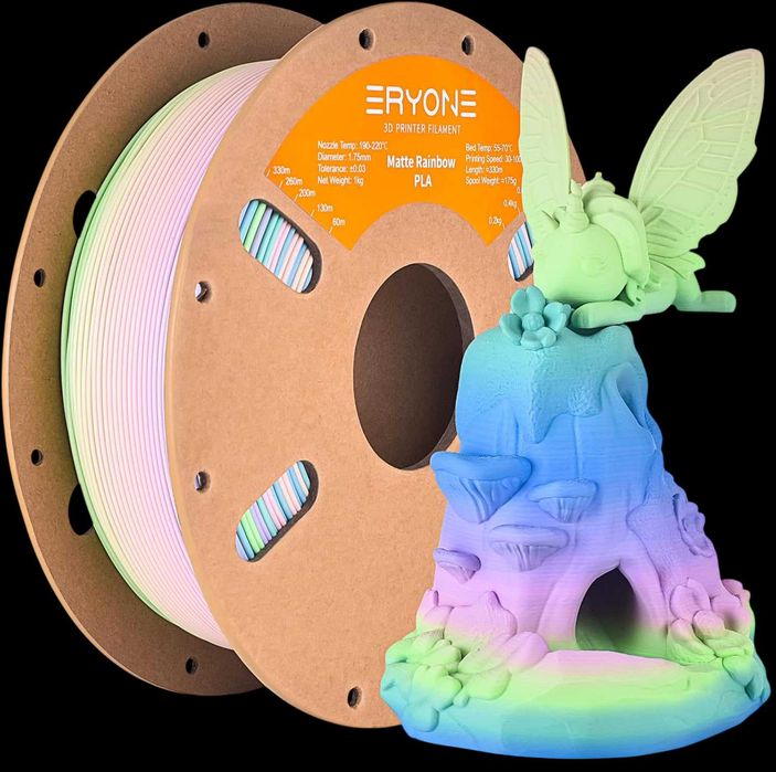 PLA Филаменти (DualSilk,TriSilk,Matte,Galaxy,Rainbow) за 3D FDM Print