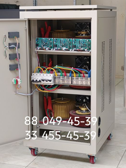 Стабилизатор 50-kva ANDELI Orginal Stabilizator 3-faza Optom Narxda