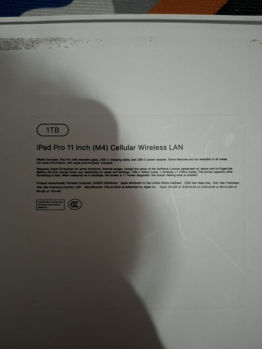 iPad Pro 11inch(M4)