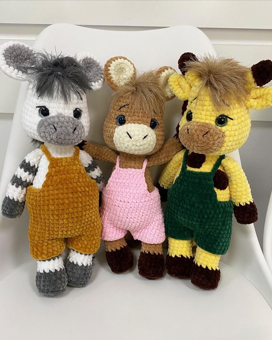 Амигуруми  плетени играчки