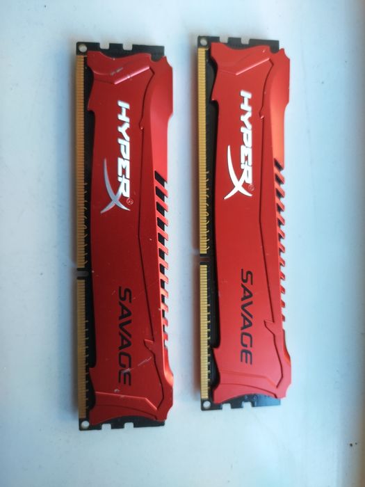 Memorie DDR3 1600 8GB (2x4GB) hyperX savage, testata