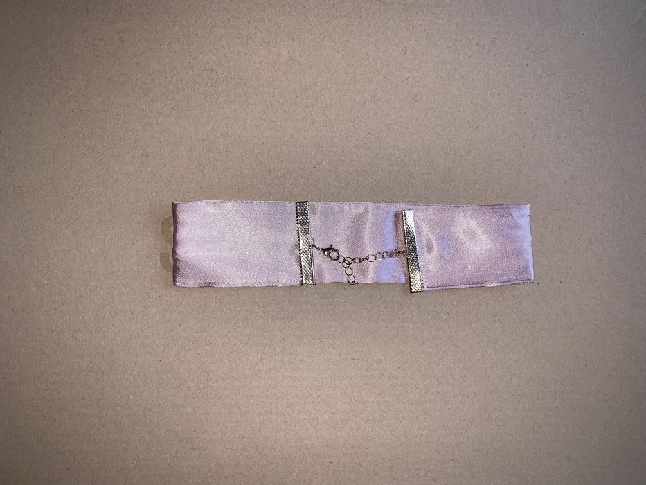 Дълга розова блестяща рокля S размер