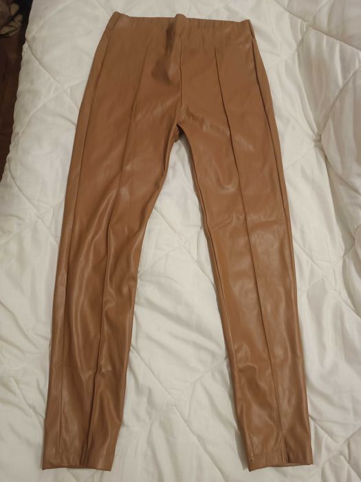 Pantaloni piele NOI-New Laviva, marime L
