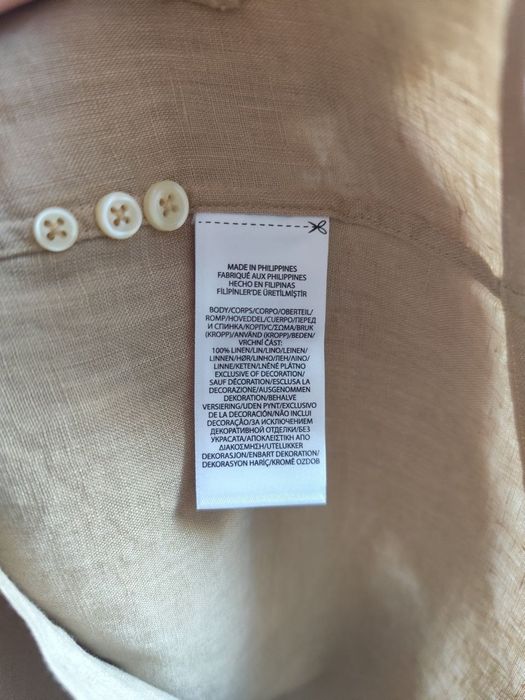 Ralph Lauren ленена риза М