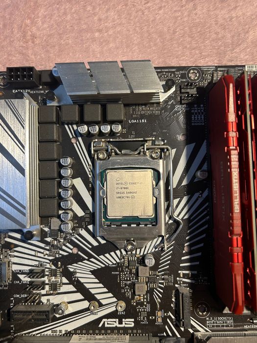 Мощный комплект для профи: i7-9700K + ASUS Z390-P + 64GB RAM