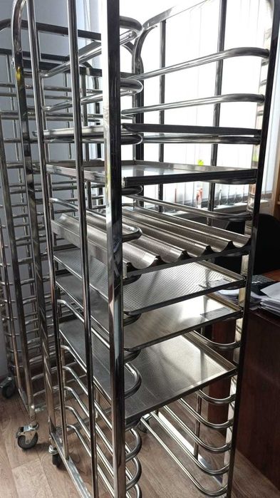 Тележка шпилька для подносов ATESY