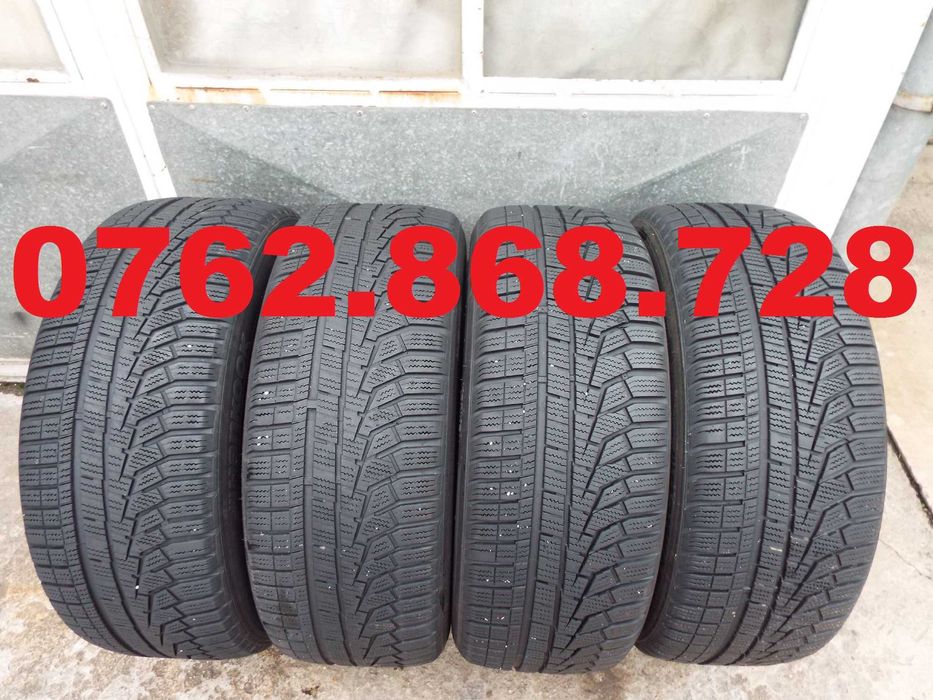 vand 4 anvelope de iarna 215/55/16 hankook pret 600lei toate4