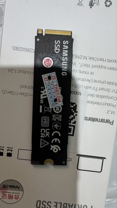 ssd m2 Samsung  7000 MB/s Gen4 512 gb +  Korpus bilan