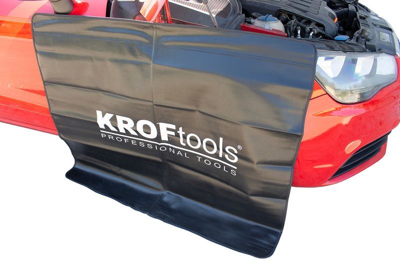 Защитно магнитно покривало за калници на кола 120х100см kroftools
