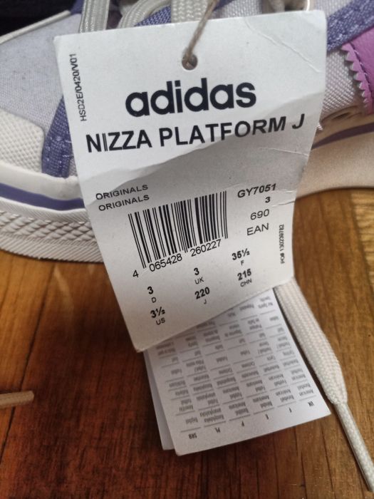 Дамски Adidas nizza platform  Адидас дамски кецове/маратонки