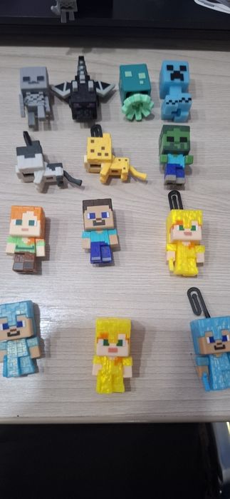 Фигурки киндер Jou minecraft