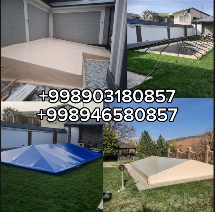 Бассен банер баннер тент bassen baner banner tent установка киламиз