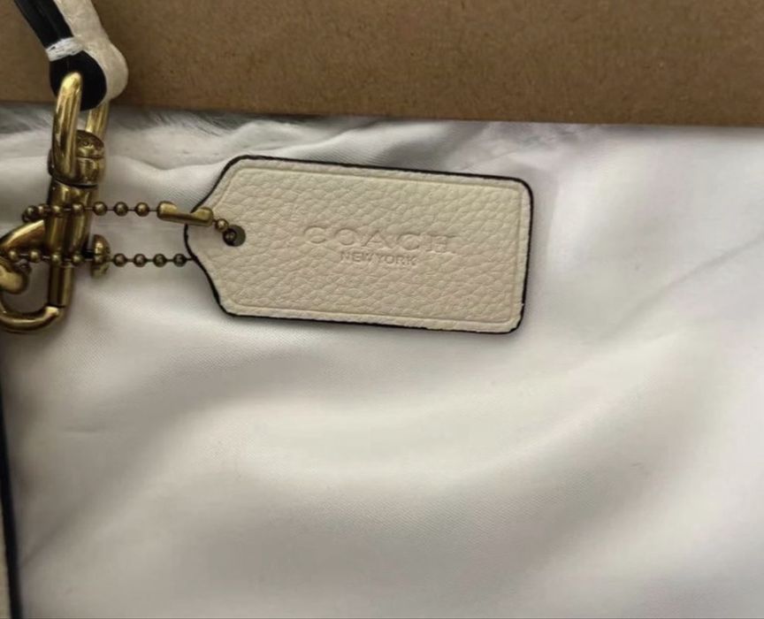 Geanta Coach Tabby 26 - Alb/crem