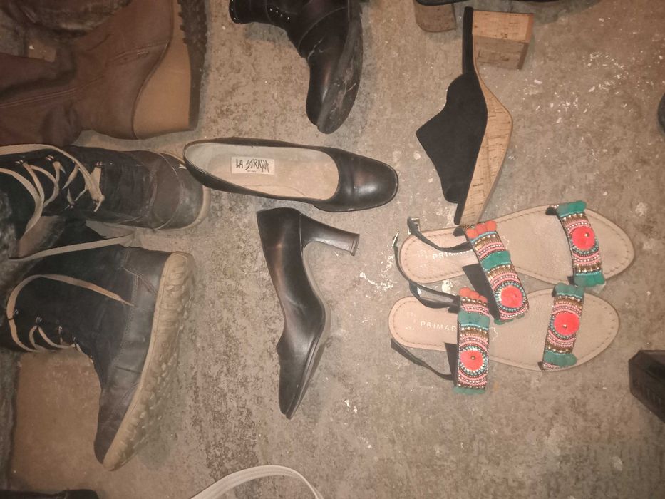 Lot incaltaminte ghete, pantofi si adidasi dama femei