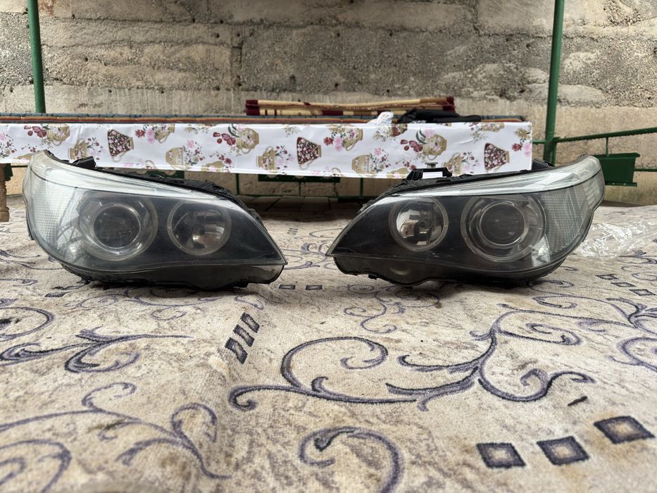Передние фары бмв е60