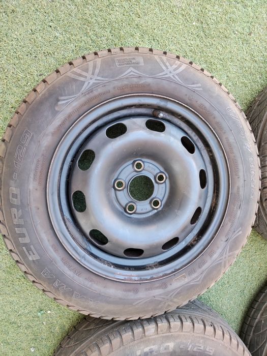 14 5x100 Vw Polo Skoda Seat метални джанти 5х100 175/70/14