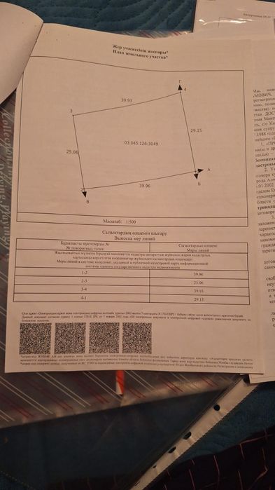 Участок+ фундамент
