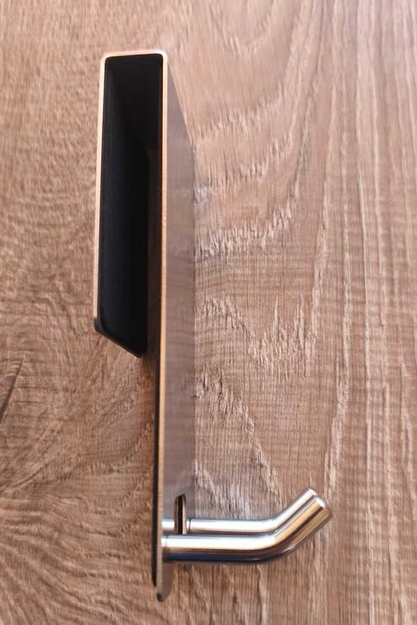 стоманени закачалки за стъкло/врата на баня