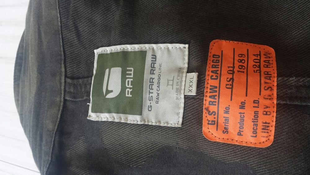 G - Star Cargo Military Field Overshirt Mens Size 3XL ОРИГИНАЛ!