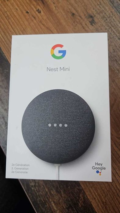 Boxa portabila Google Nest Mini a 2 a generatie.