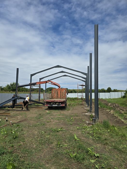 Hala metalica și structura