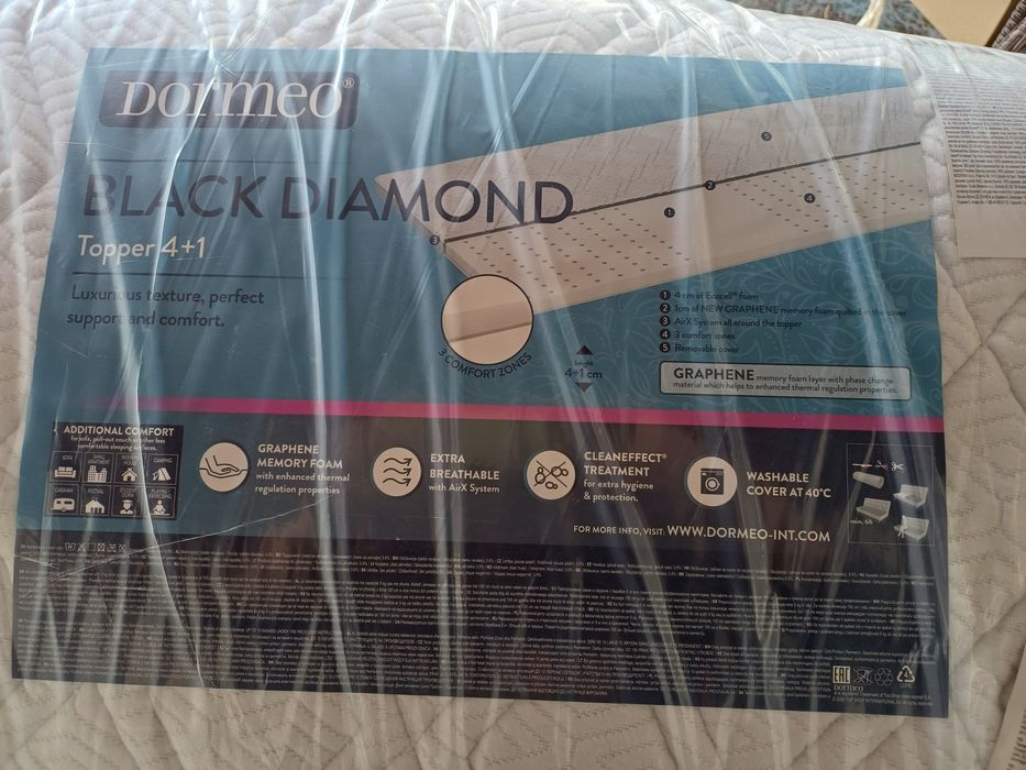 Topper 4+1 Black Diamond Dormeo