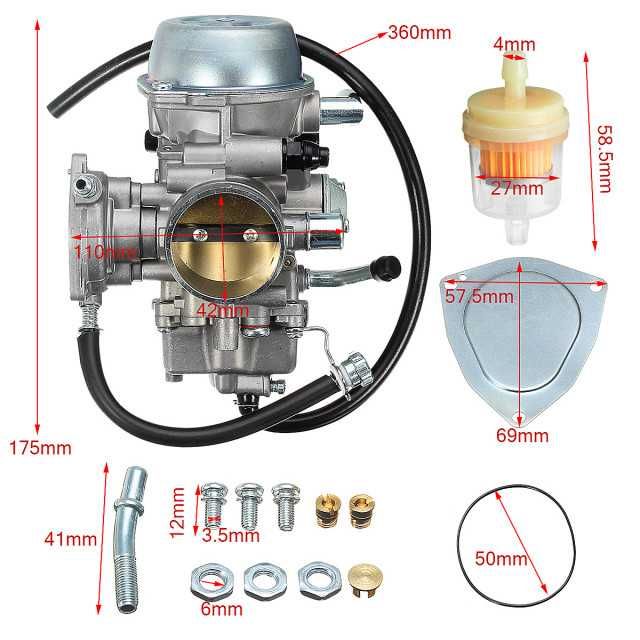 Carburator Atv BOMBARDIER 650 CAN-AM 650 Polaris Predator 500