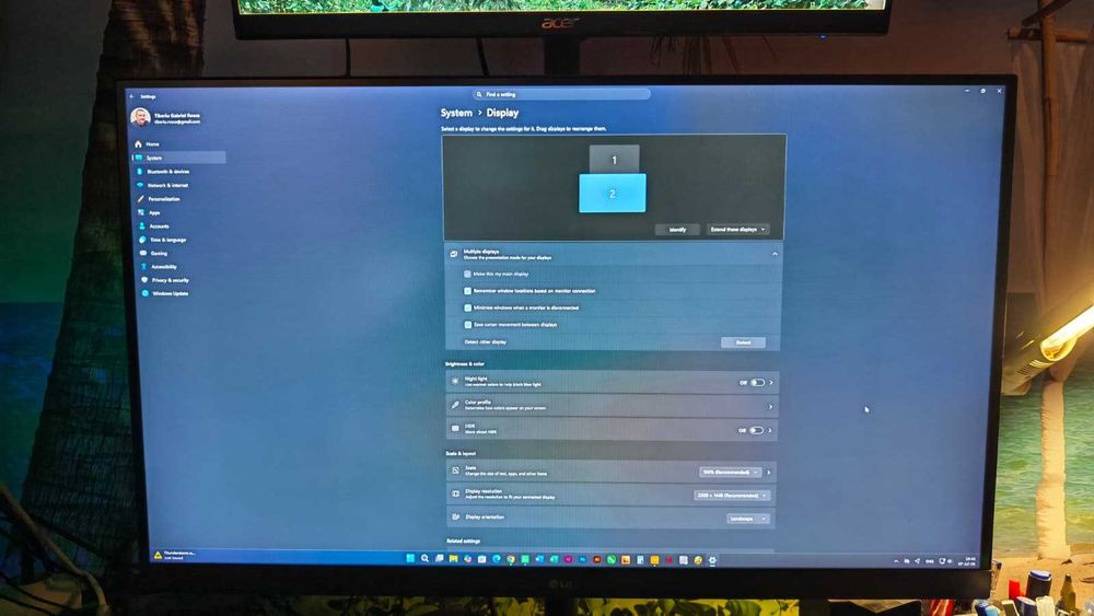Monitor Gaming LED LG UltraGear 32 inch, QHD - 2K (2560 x 1440), 165 Hz