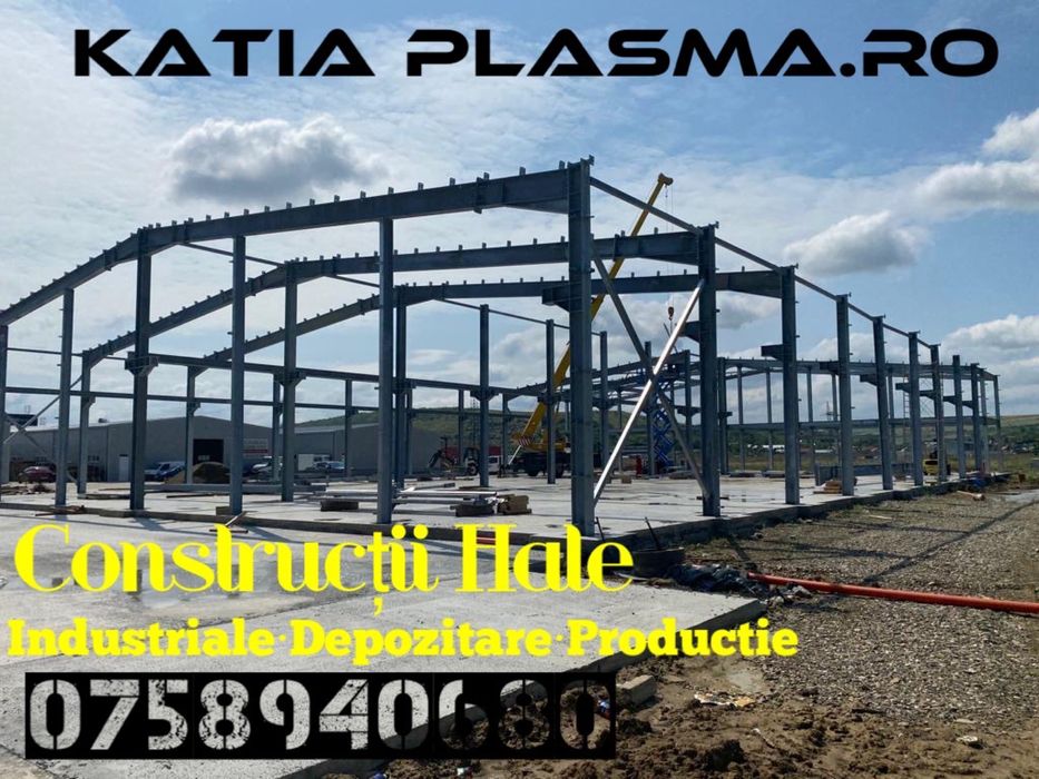 Hala metalica · structuri metalice · confecții metalice