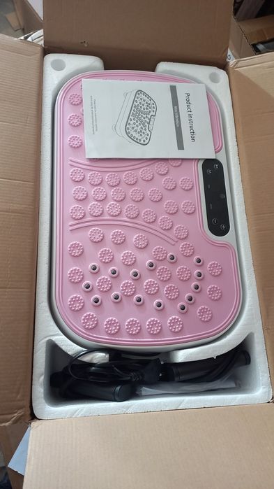 Мултифункционална Вибрираща платформа за отслабване  с LCD дисплей 3ре