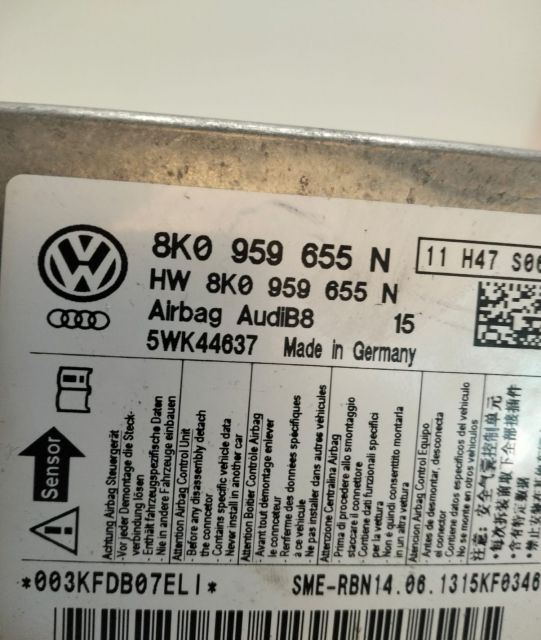 Calculator airbag 8K0959655N Audi A5 8T (facelift)