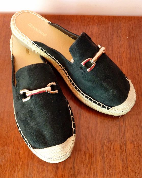 Espadrile negre dama