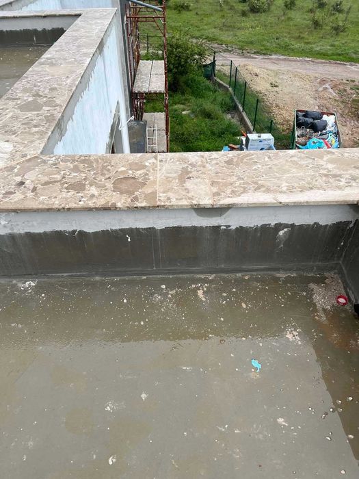 Мрамор "Мокачино"  первази - 30 лв./л.м - с фаска и водобран