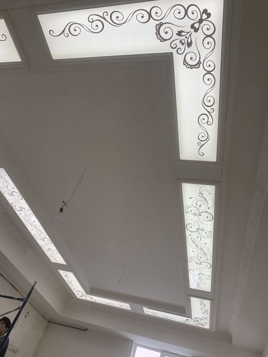 натяжные потолки  3D fotooboi