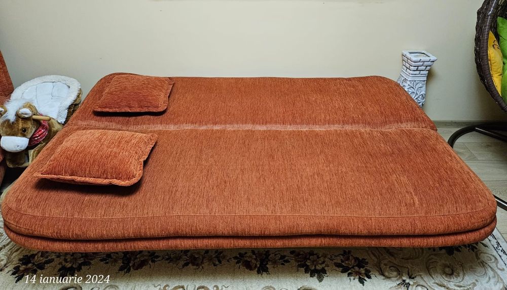 Vand canapea extensibila cu 2 fotolii