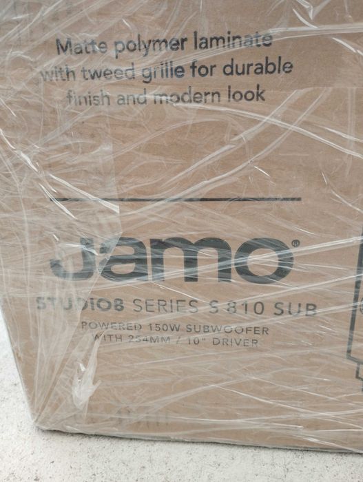 Subwoofer Jamo S810 , 150 W, alb, Nou, sigilat