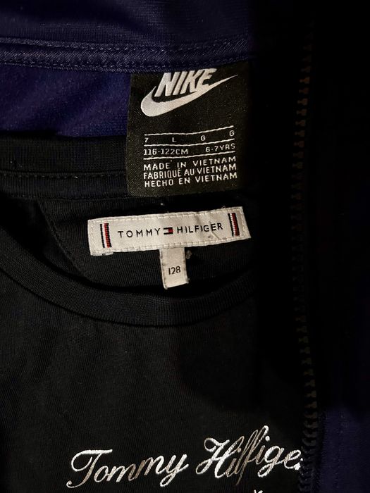 Trening Nike + tricou Tommy Hilfiger m 122.