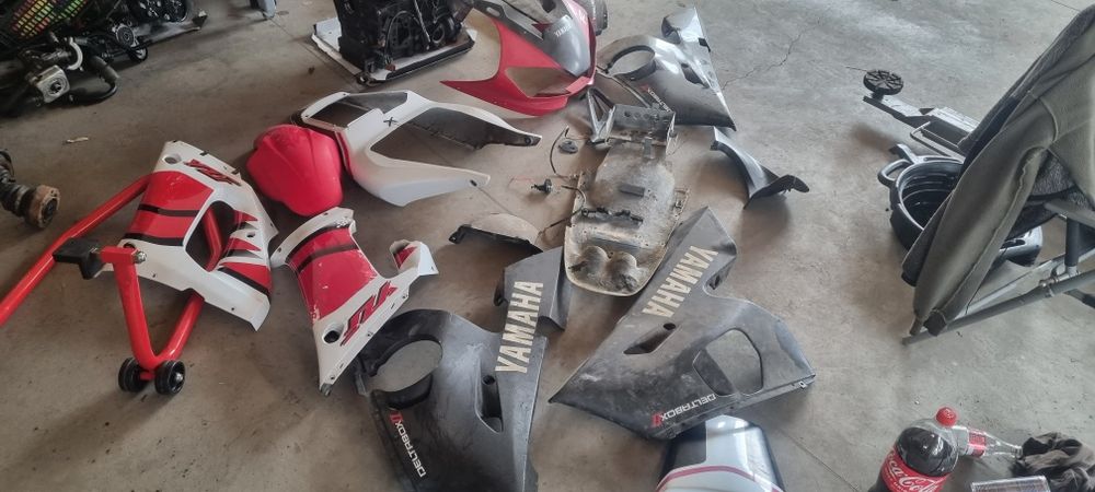 Kit Carene Completo Per Yamaha YZF R6 1998-2002 - In ABS A Iniezione, Include Parabrezza - Foto 9