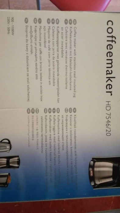 PHILIPS CoffeemakerHD 7546/20