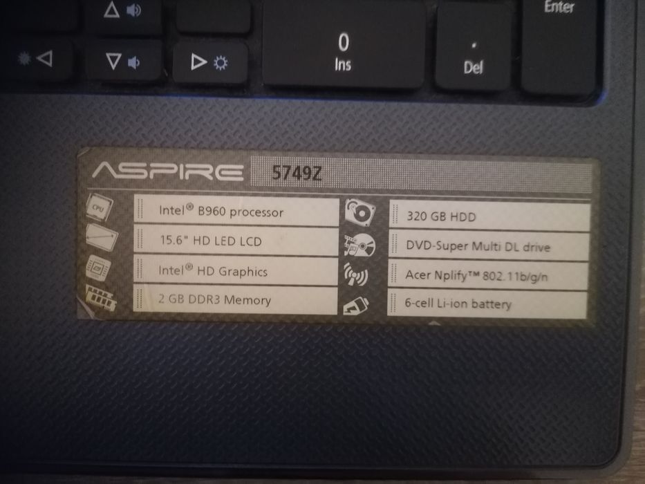 Vând laptop  Acer Aspire funcțional!