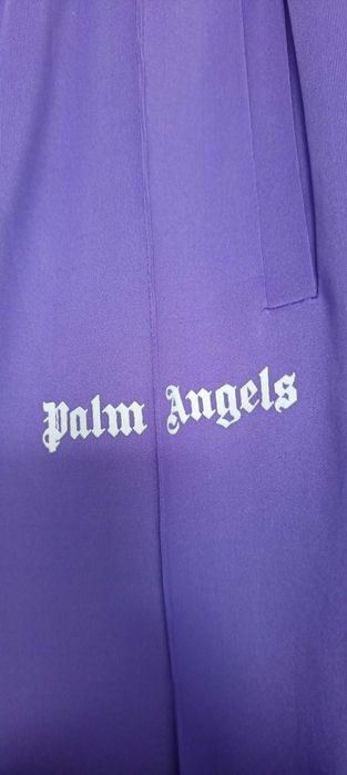 Palm angels track pants долнище на анцуг размер М в лилаво отлично състояние